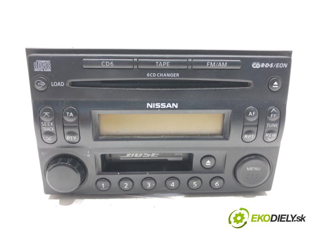 NISSAN MURANO I (Z50) 2002 - 2009    3.5 172 kW [234 KM] benzyna 2003 - 2007  RADIO 28188CC000 (Audio zariadenia)