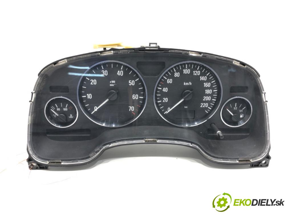 OPEL ASTRA G liftback (T98) 1998 - 2009    1.6 LPG (F08, F48) 74 kW [101 KM] Benzyna / gaz samochodowy (LPG) 1998 - 2005  Prístrojovka 24459708 (Prístrojové dosky, displeje)