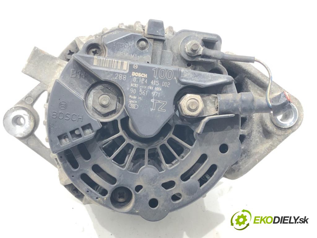 OPEL ASTRA G liftback (T98) 1998 - 2009    1.6 LPG (F08, F48) 74 kW [101 KM] Benzyna / gaz samochodowy (LPG) 1998 - 2005  Alternátor 90561971 (Alternátory)