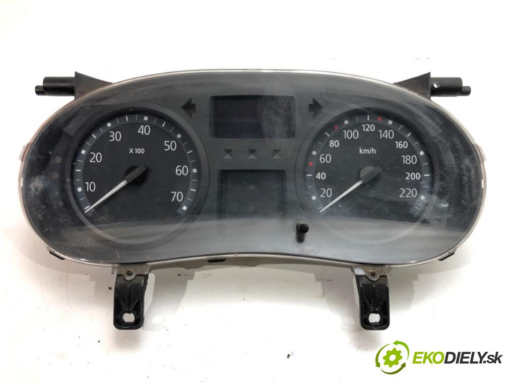 RENAULT CLIO II (BB_, CB_) 1998 - 2016    1.2 (BB0A, BB0F, BB10, BB1K, BB28, BB2D, BB2H, CB0A,... 43 kW [58 KM] benzyna 1998 - 2010  prístrojovka 8200276525 (Přístrojové desky, displeje)