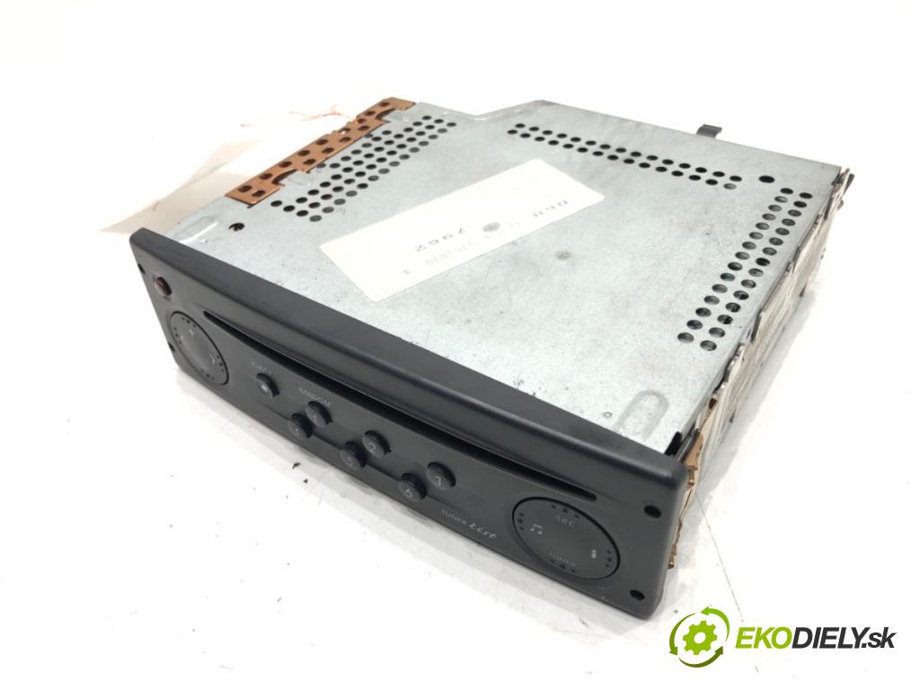 RENAULT LAGUNA II (BG0/1_) 2001 - 2007    1.8 16V (BG06, BG0J, BG0M) 85 kW [116 KM] benzyna 2001 - 2007  RADIO 8200247962 (Audio zařízení)