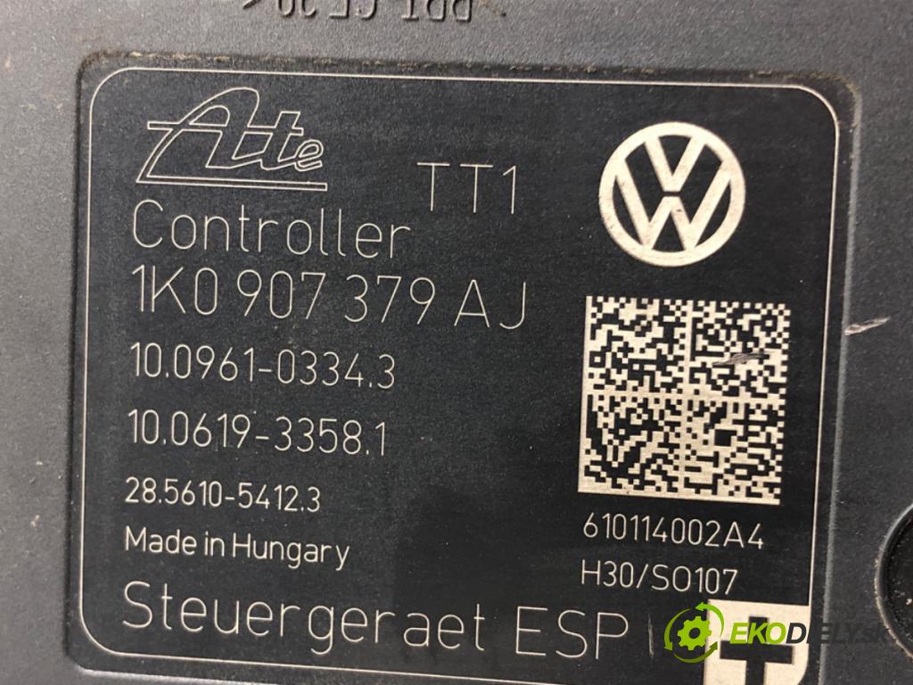 SKODA OCTAVIA II Combi (1Z5) 2004 - 2013    1.6 TDI 77 kW [105 KM] olej napędowy 2009 - 2013  Pumpa ABS 1K0614517AT 1K0907379AJ (Pumpy ABS)