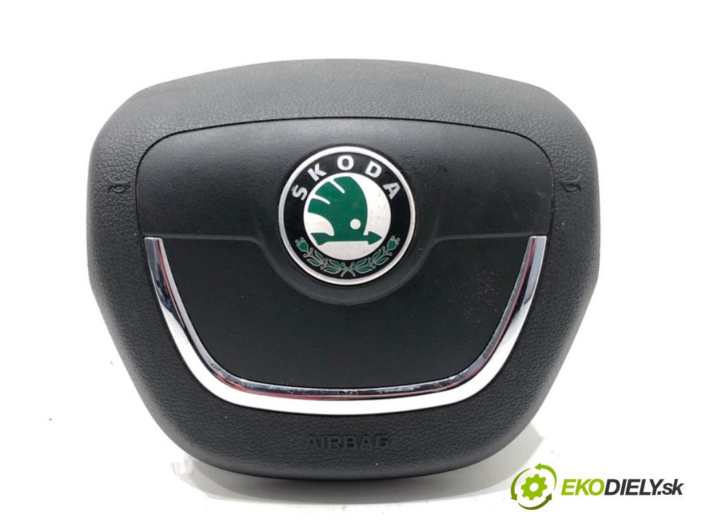 SKODA OCTAVIA II Combi (1Z5) 2004 - 2013    1.6 TDI 77 kW [105 KM] olej napędowy 2009 - 2013  AirBag volantu 1Z0880201AK (Airbagy)