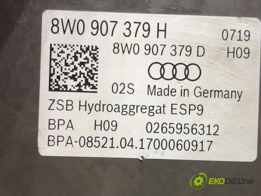 AUDI A4 Allroad B9 (8WH, 8WJ) 2016 - 2022    2.0 TFSI quattro 185 kW [252 KM] benzyna 2016 - 2022  Pumpa ABS 8W0907379H (Pumpy ABS)