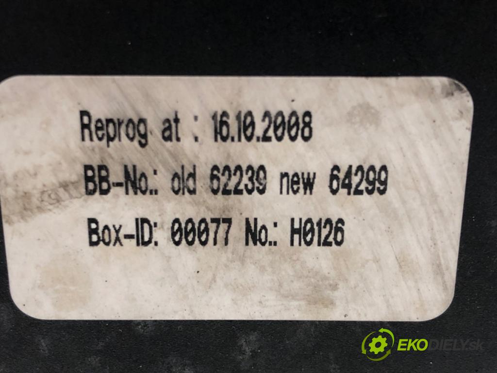 FIAT GRANDE PUNTO (199_) 2005 - 2022    1.4 (199AXB11, 199AXB1A, 199BXB1A, 199AXL1A) 57 kW [77 KM] benzyna 2005 - 2015  Pumpa ABS 0265232267 (Pumpy ABS)