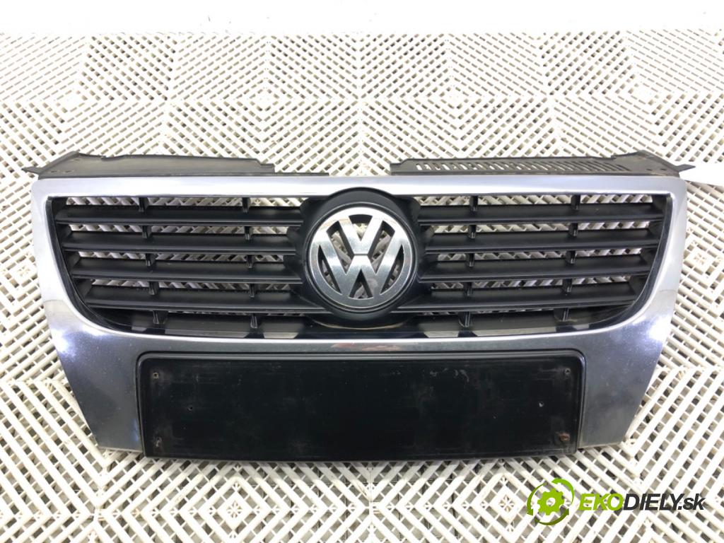 VW PASSAT B6 (3C2) 2005 - 2010    2.0 TDI 103 kW [140 KM] olej napędowy 2005 - 2009  Mriežka maska 3C0853651 (Mriežky, masky)