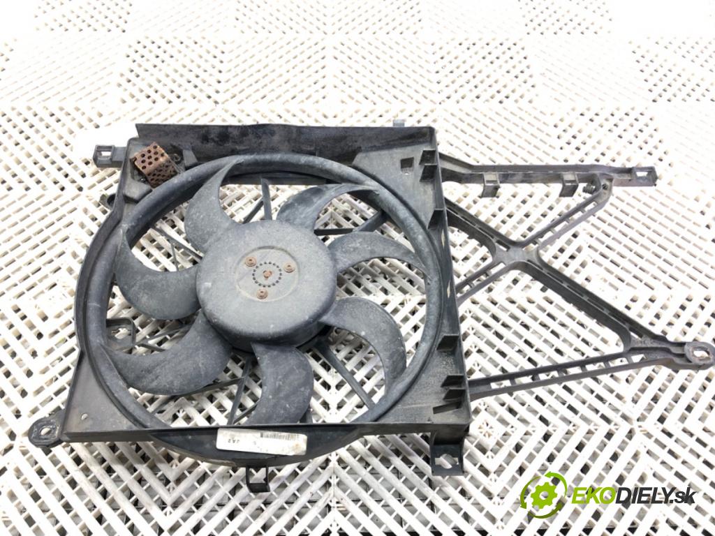 OPEL ASTRA H GTC (A04) 2005 - 2010    1.6 (L08) 77 kW [105 KM] benzyna 2005 - 2010  ventilátor chladiče 0130303986 13205941 (Ventilátory)