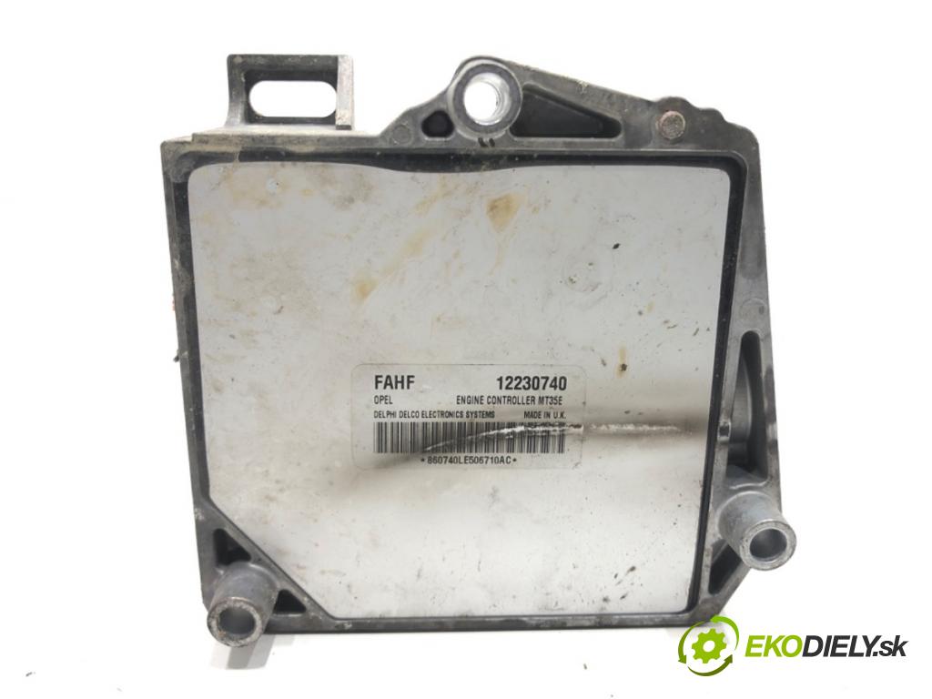 OPEL ASTRA H GTC (A04) 2005 - 2010    1.6 (L08) 77 kW [105 KM] benzyna 2005 - 2010  riadiaca jednotka Motor 12230740 (Riadiace jednotky)