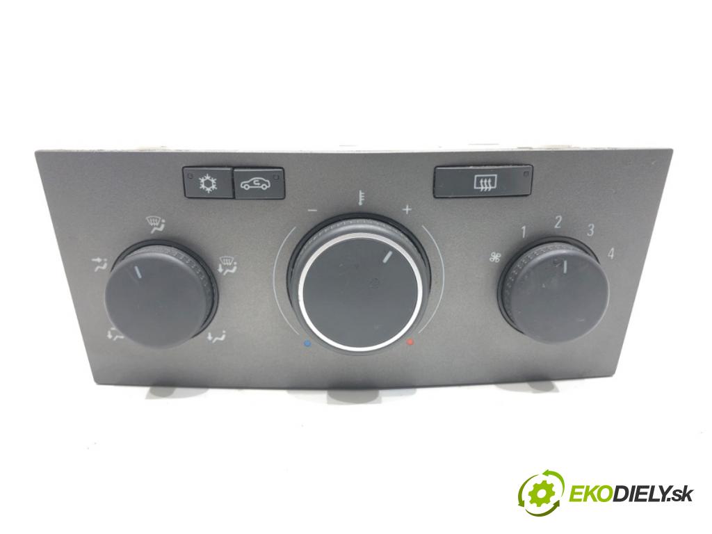 OPEL ASTRA H GTC (A04) 2005 - 2010    1.6 (L08) 77 kW [105 KM] benzyna 2005 - 2010  Panel ovládania kúrenia 13201300 (Prepínače, spínače, tlačidlá a ovládače kúrenia)