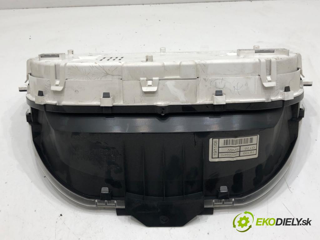 HONDA CR-V III (RE_) 2006 - 2022    2.0 i-VTEC (RE5, RE1) 110 kW [150 KM] benzyna 2007 - 2012  prístrojovka HR0359470 (Přístrojové desky, displeje)