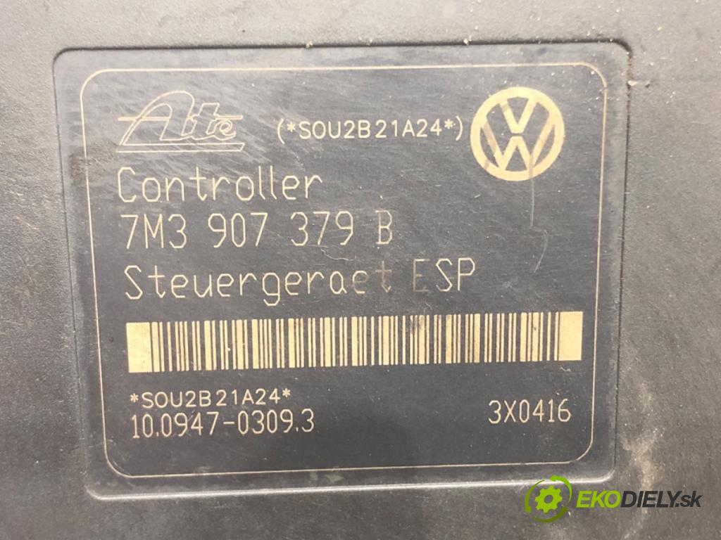 VW SHARAN (7M8, 7M9, 7M6) 1995 - 2010    1.9 TDI 85 kW [115 KM] olej napędowy 2000 - 2010  Pumpa ABS 7M3907379B (Pumpy ABS)