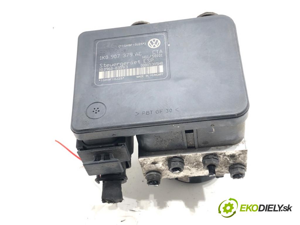 VW TOURAN (1T1, 1T2) 2003 - 2010    1.9 TDI 77 kW [105 KM] olej napędowy 2003 - 2010  Pumpa ABS 1K0614517AE (Pumpy ABS)