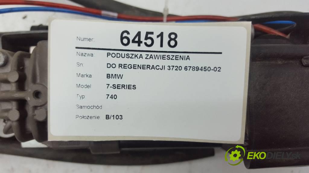 BMW 7-SERIES    740  AirBag nápravy DO REGENERACJI 3720 6789450-02