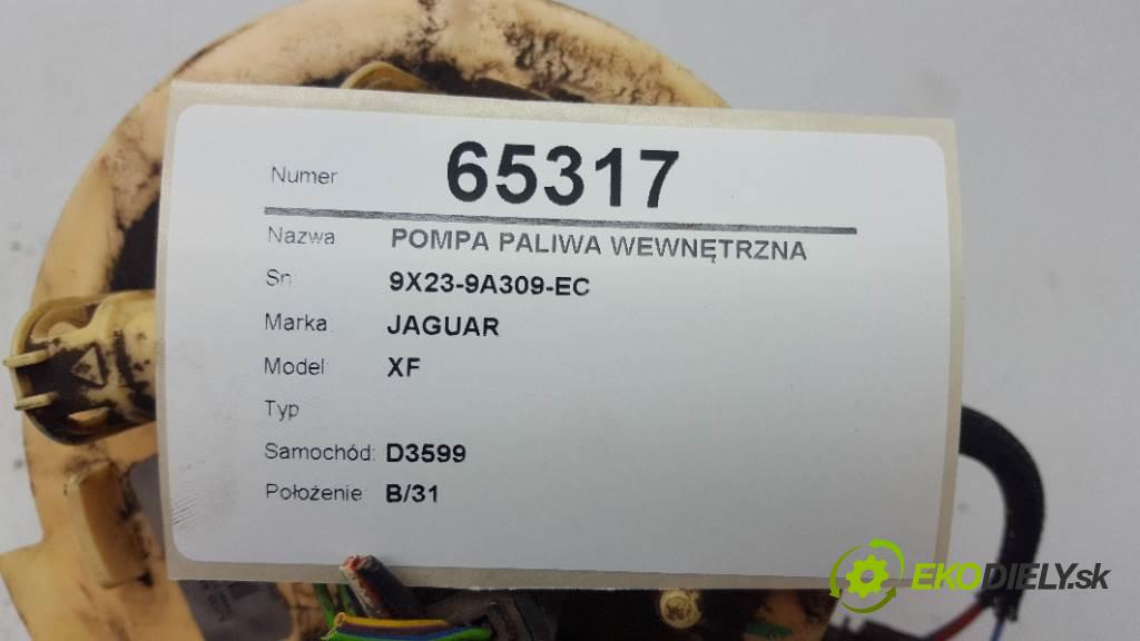 JAGUAR XF   2010 202kW              2993 pumpa paliva vnitřní 9X23-9A309-EC (Palivové pumpy, čerpadla)