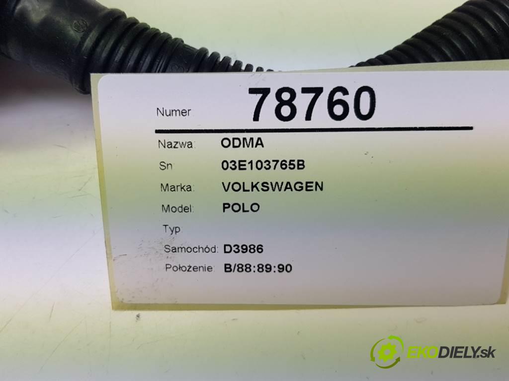 VOLKSWAGEN POLO  2004 47kW     1198 výparník 03E103765B