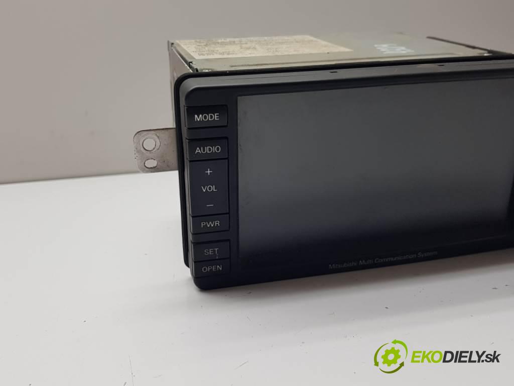 MITSUBISHI PAJERO IV 2007 125 kW IV 3200 RADIO 8750A070 (Audio zariadenia)