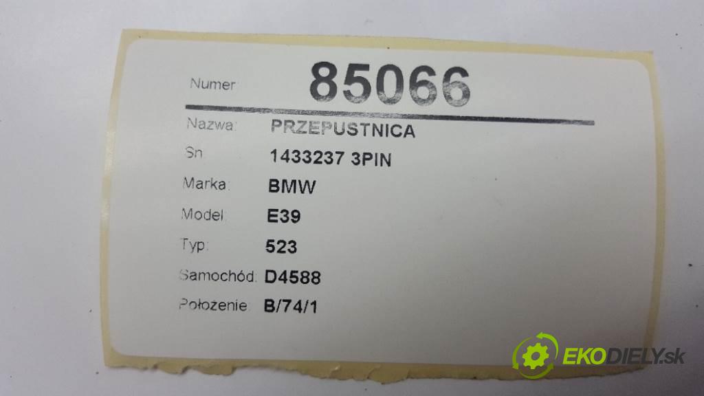 BMW E39 523 1996 125kw 523 2494 Škrtiaca klapka 1433237 3PIN (Škrtiace klapky)