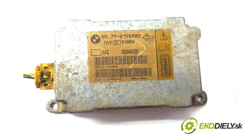 BMW 7-SERIES E65 730 2003 0 kW E65 730 730 senzor airbag 65776970889 (Snímače)