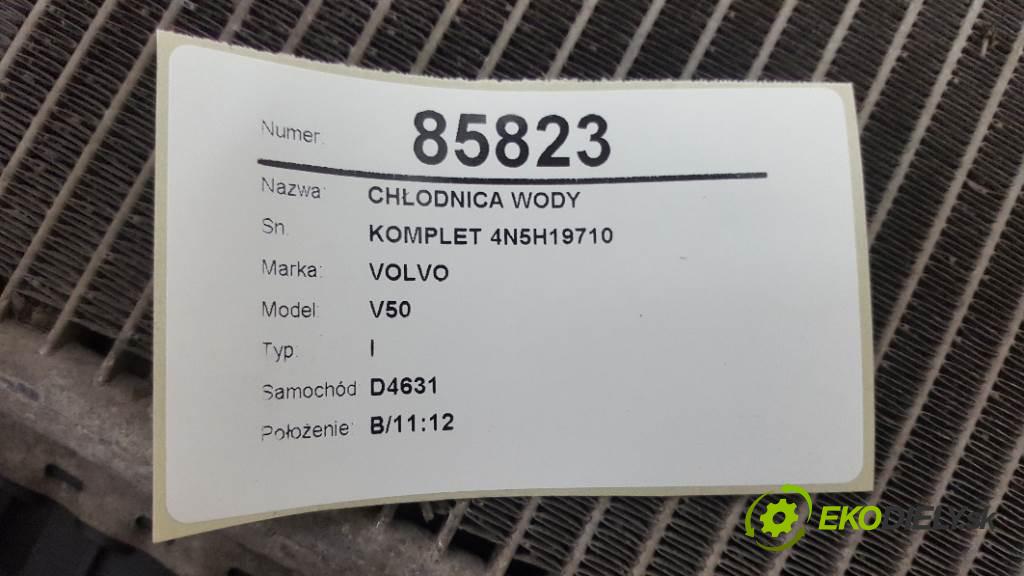 VOLVO V50 I 2005  I 1997 Chladič vody KOMPLET 4N5H19710 (Chladiče vody)