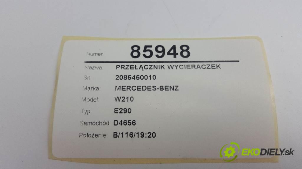 MERCEDES-BENZ W210 E290 2002 0 kW E290 2.9 Prepínač stieračov 2085450010 (Prepínače, spínače, tlačidlá a ovládače kúrenia)