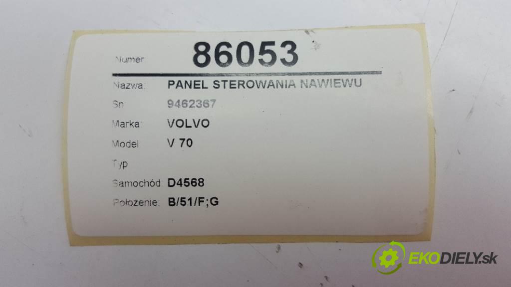 VOLVO V 70  2000 103kW    2461 Panel ovládania kúrenia 9462367 (Prepínače, spínače, tlačidlá a ovládače kúrenia)