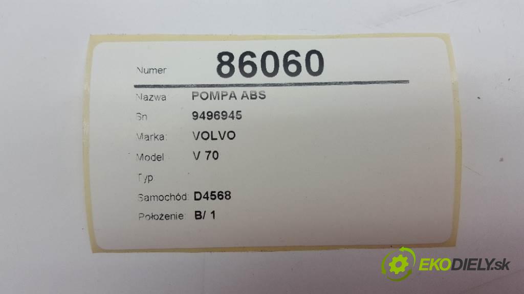 VOLVO V 70  2000 103kW    2461 Pumpa ABS 9496945 (Pumpy ABS)