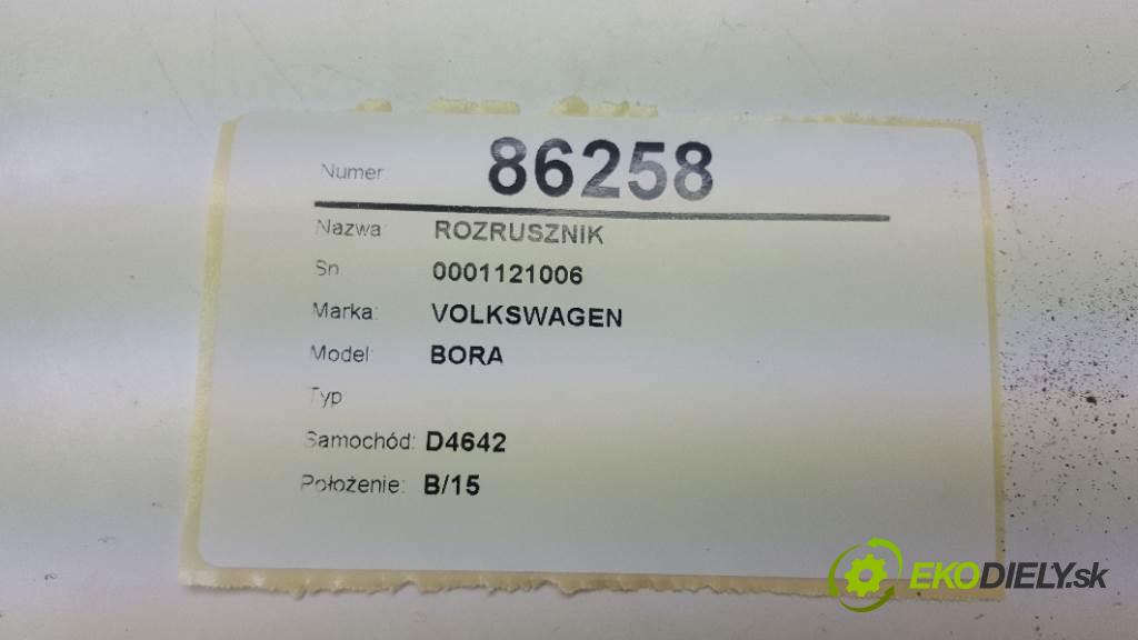 VOLKSWAGEN BORA  2001 77kW    1598 Štartér 0001121006 (Štartéry)