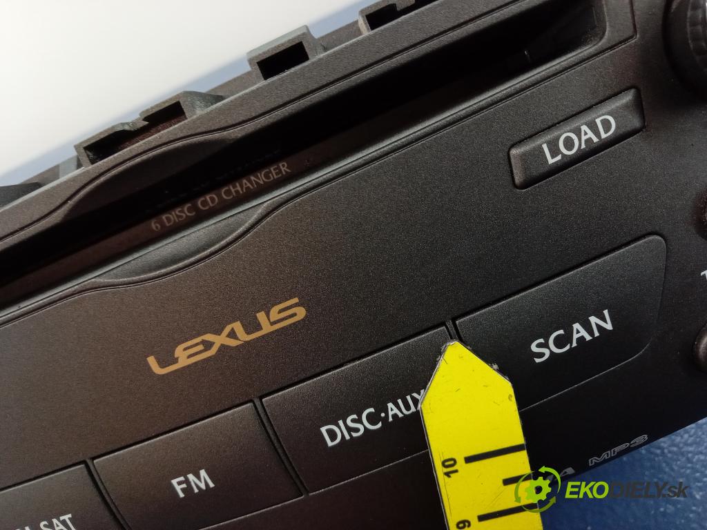 Lexus IS 2007 Radio I Navigácia: 86120-53320