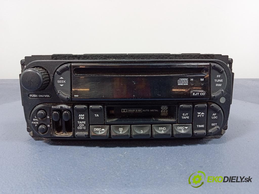 Chrysler Grand voyager 2002 Radio I Navigácia: P56038585AO