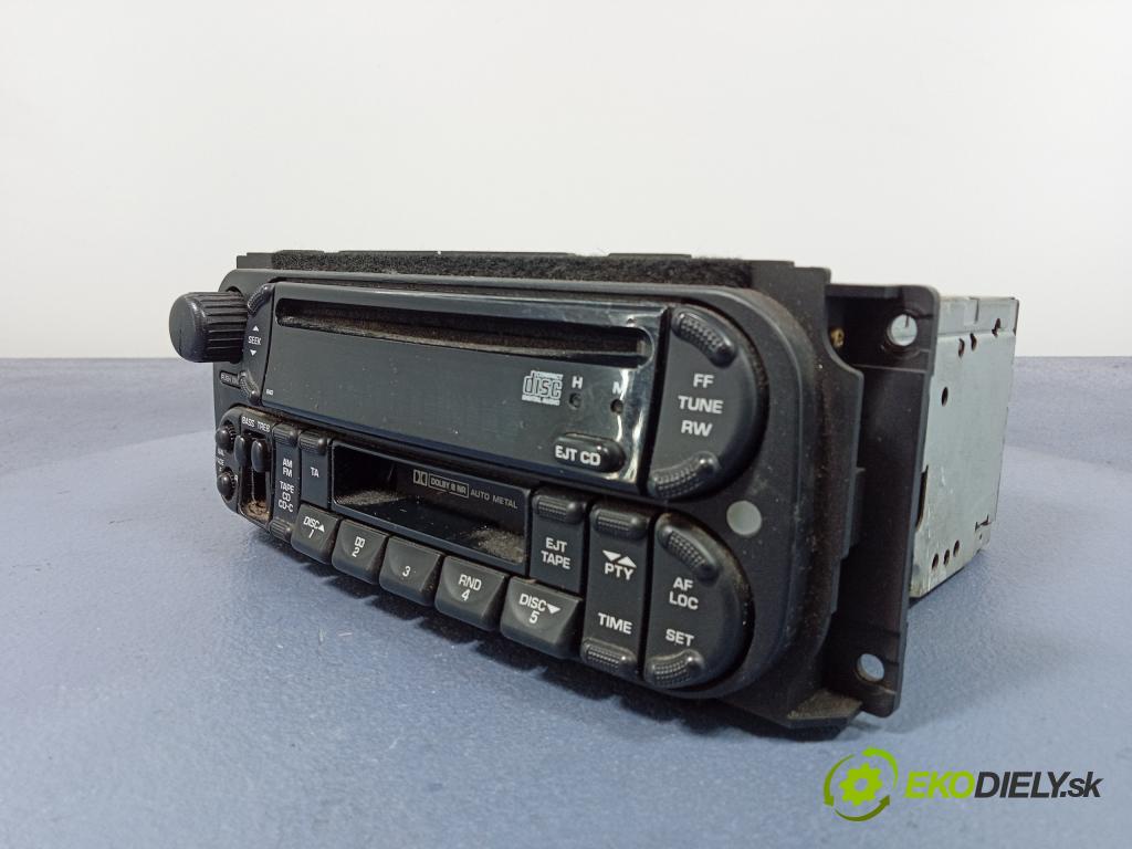 Chrysler Grand voyager 2002 Radio I Navigácia: P56038585AO