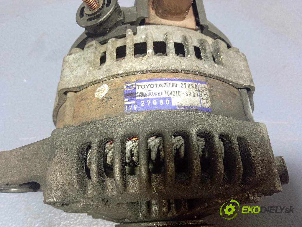 Toyota Avensis 2.0 2003 Alternator 27060-27090