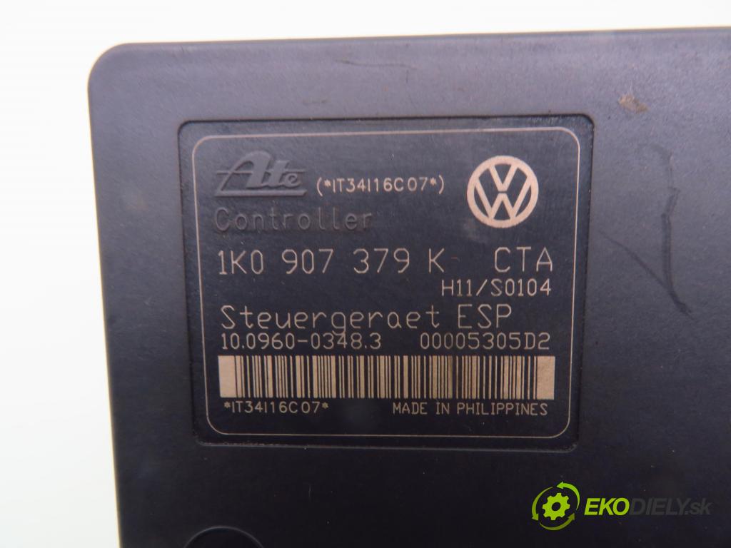 VW GOLF V (1K1) HB 2006 77,00 1.9 TDI - BXE 1896,00 Pumpa ABS 1K0907379K ; 1K0614517H (Pumpy ABS)